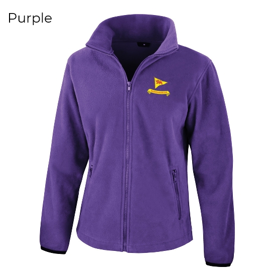 Rochester Cruising Club Ladies Fleece Purple